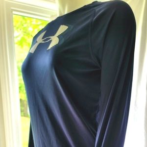 Under Armour Youth Heatgear Armour Long Sleeve T-Shirt Size L